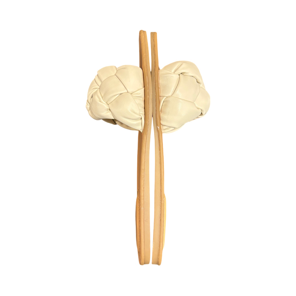 Marc Fisher Bolier Women's Flat Sandals (Ivory Cream, Size 7.5) - Picture 4 of 6